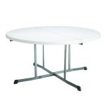 Lifetime White Granite 60 Inch Commercial Round Table