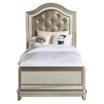 Lil’ Diva Champagne Twin Bed