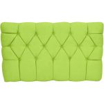 Lime Green Tufted Upholstered Twin Headboard