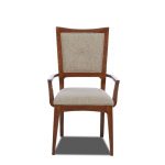 Linen Upholstered Arm Chair – Simply Urban