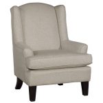 Linen Wing Chair – Andrea