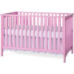 London Pink Stationary 3-in-1 Crib