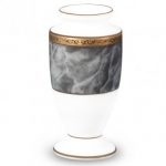 Noritake Majestic Black Urn Vase, 6 1/4″