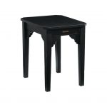 Magnolia Home Furniture Black Bracket End Table