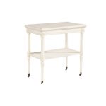 Magnolia Home Furniture French Inspired White Petite Side Table