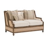 Magnolia Home Furniture Linen & Burlap Loveseat – Foundation