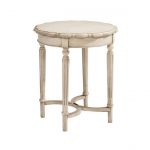 Magnolia Home Furniture Tall Pie Crust End Table – French Collection
