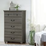 Maple Gray 5 Drawer Chest – Noble