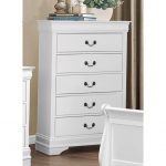 Mayville White Chest of Drawers