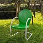 Metal Chair in Grasshopper Green – Griffith
