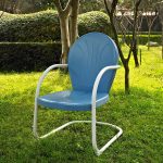 Metal Chair in Sky Blue – Griffith