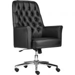 Mid-Back Tufted Swivel Chair