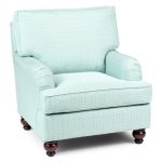Mineral Blue Accent Chair – Keeley