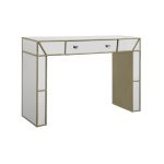 Mirrored 1-Drawer Console