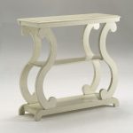 Modern Contemporary Ivory White End Table – Lucy
