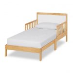 Modern Natural and White Toddler Bed – Brookside