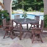 Morocco 5PC Square Table Dining Set