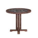 Morocco Round Slate Top Dining Table