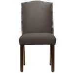 Mystere Cosmic Nail Button Arched Back Dining Chair