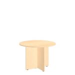 Natural Maple 42 Inch Round Table Wood Base – Conference Tables