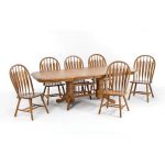 Oak 5 Piece Dining Set – Country Classic Chestnut Collection