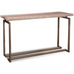 Onyx and Gold Sofa Table – Spectrum