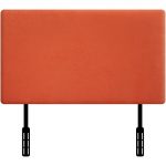 Orange Upholstered Twin Headboard