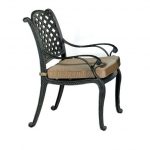 Outdoor Patio Arm Chair with Cushion