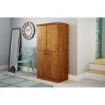 Pine Armoire Storage Cabinet – Morgan