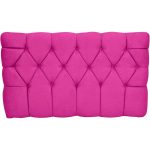 Pink Tufted Upholstered Twin Headboard