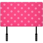 Pink Upholstered Twin Headboard