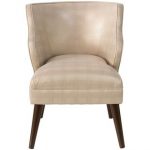 Polished Gold Modern Chair