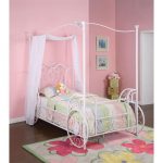 Princess Emily Carriage Canopy Twin Size Bed