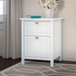 Pure White 2 Drawer File Cabinet – Broadview