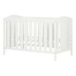 Pure White 2-in-1 Crib with Toddler Rail – Angel