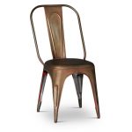 Rust Metal Dining Chair – Iron
