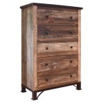 Rustic Antique Brown Chest of Drawers – Antique