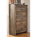 Rustic Casual Contemporary Chest of Drawers – Trinell