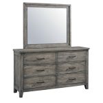 Rustic Casual Gray Dresser – Nelson