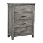 Rustic Casual Gray Youth Chest of Drawers – Nelson