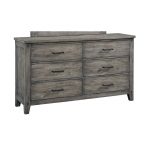 Rustic Casual Gray Youth Dresser – Nelson