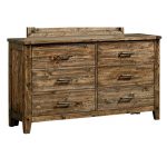 Rustic Casual Pine Youth Dresser – Nelson