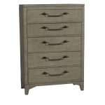 Rustic Contemporary Gray Chest of Drawers – Bohemian