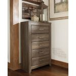 Rustic Modern Driftwood Brown Chest of Drawers – Fairfax