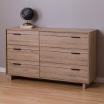 Rustic Oak 6-Drawer Double Dresser – Fynn