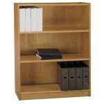 Snow Maple 3-Shelf Bookcase – Universal