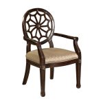 Spider Web Back Accent Chair