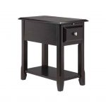 Stein World Ebony Black Chair Side Table