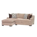 Stone Brown Casual Contemporary 2-Piece Sectional – Monarch