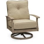 Tan Outdoor Patio Swivel Chair – Plank